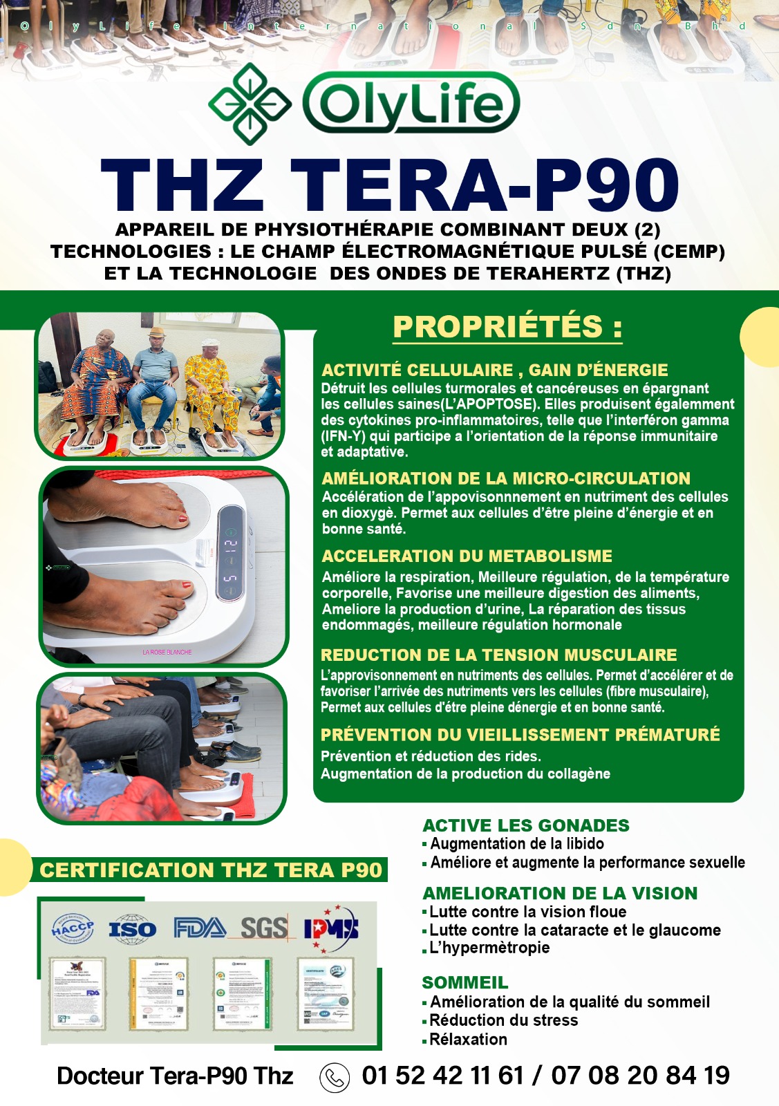 THz Tera-P90 — présentation du produit